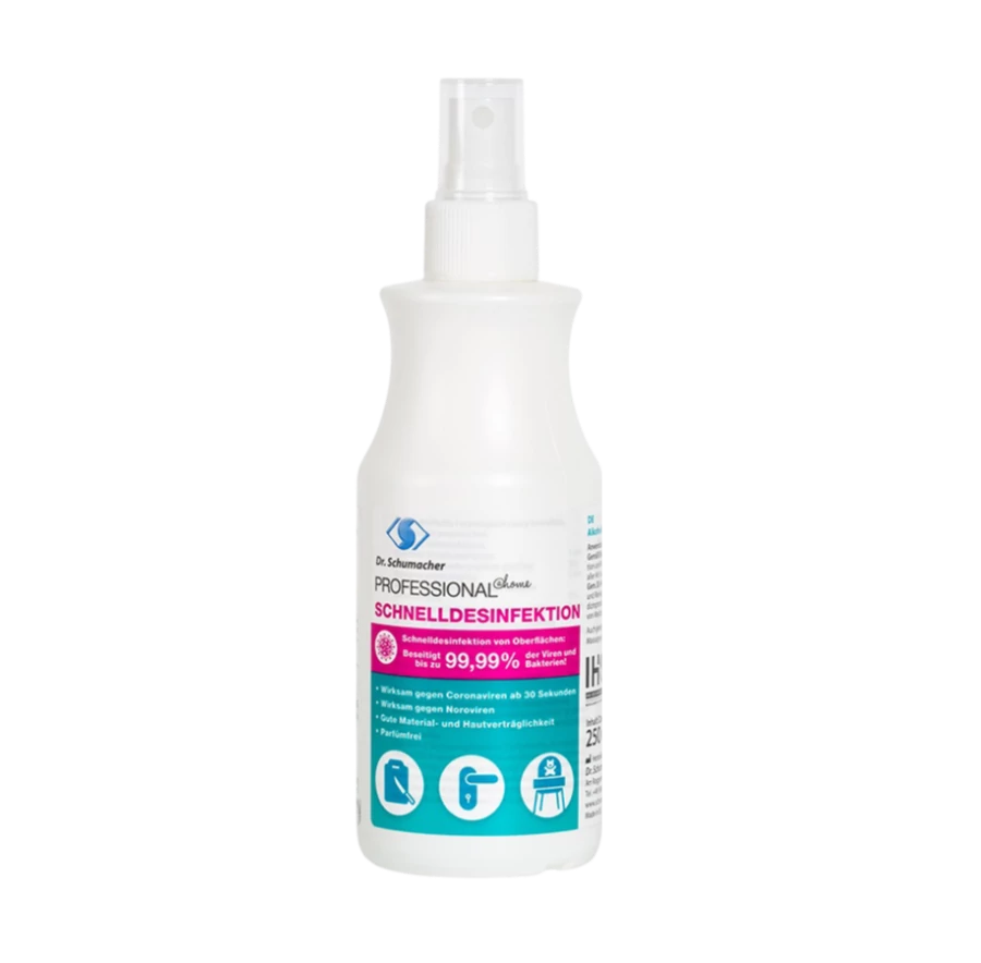 Flächendesinfektion mit Alkohol